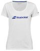 Dámské tričko Babolat  Exercise Babolat Tee Women White S - thumb (0)