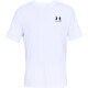 Pánské tričko Under Armour  Sportstyle Left Chest SS White 3XL - thumb (2)