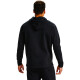 Pánská mikina Under Armour  Charged Cotton Fleece FZ Hoodie black S - thumb (1)