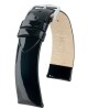 Řemínek Hirsch Diva - černý - 20 mm - M – Střední délka - 18 mm - Stříbrná - thumb (0)
