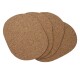 Altom Korková podložka pod hrnec oválná 22 x 30 cm, sada 4 ks - thumb (0)