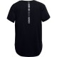 Dívčí tričko Under Armour HeatGear SS Black S - thumb (2)