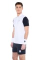 Pánské tričko Hydrogen  Tech Zipped Polo White/Blue M - thumb (6)