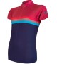 Dámský cyklistický dres Sensor  Cyklo Summer Stripe Blue/Lilla M - thumb (0)
