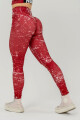 Dámské legíny Nebbia Barbell Therapy Rough Girl Red M - thumb (5)