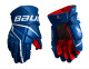 Hokejové rukavice Bauer Vapor 3X - MTO Blue Senior 15 palců - thumb (1)