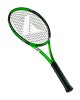 Tenisová raketa ProKennex Kinetic Q+Tour (300g) Black/Green 2021  L3 - thumb (2)