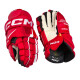 Hokejové rukavice CCM Tacks XF PRO Red/White Junior 11 palců - thumb (1)