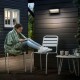 Philips Bustan UltraEfficient venkovní nástěnné LED svítidlo 3,8W 4000K, antracitová - thumb (2)