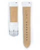 Řemínek Hirsch Diva - bílý - 20 mm - M – Střední délka - 18 mm - Stříbrná - thumb (2)