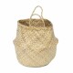 Compactor Pletený úložný košík z mořské trávy Belly, 45 x 36 cm, přírodní, L - thumb (3)