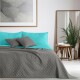 DecoKing Přehoz na postel Axel tyrkysová/ocelová, 170 x 210 cm, 170 x 210 cm - thumb (1)
