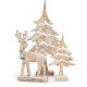 4Home Dekorace z mangového dřeva Frozen Tree, 30 cm, S - thumb (5)