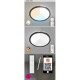 Rabalux 7775 Inverness, venkovní stropní LED SMART svítidlo, černobílá - thumb (4)