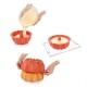 TESCOMA bábovka vysoká DELÍCIA SiliconPRIME ø 24 cm, rozeta - thumb (1)