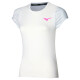 Dámské tričko Mizuno  Charge Printed Tee  White  L - thumb (0)