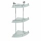 SAPHO XR606 X-Round E skl. polička roh. trojitá s hrazdou, 27 x 66 x 27 cm - thumb (0)