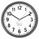LAVVU Šedé hodiny Accurate Metallic Silver řízené rádiovým signálem, pr.30 cm - thumb (0)