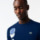 Pánské tričko Lacoste  Training Medvedev T-Shirt Methylene XL - thumb (4)