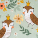 4Home Dětské bavlněné povlečení Owlet, 140 x 200 cm, 70 x 90 cm - thumb (3)