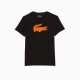 Pánské tričko Lacoste  Big Logo Core Performance T-Shirt Black/Sunrise L - thumb (4)