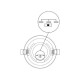 Panlux Podhledové LED svítidlo Downlight CCT Round černá, 12 W - thumb (3)