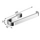 GEDY A87014 Samoa držák ručníků otevřený, černá - thumb (1)
