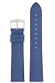 Řemínek Hirsch Arne - modrý - 18 mm - M – Střední délka - 16 mm - Stříbrná - thumb (1)
