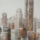 ArtFir Obraz MĚSTO 564 | béžová 60 x 80 cm - thumb (1)