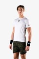 Pánské tričko Hydrogen  Panther Tech Tee White/Military green L - thumb (3)