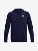 Pánská mikina Under Armour  Essential Fleece Hoodie-NVY S - thumb (4)