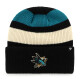 Zimní čepice 47 Brand  NHL San Jose Sharks Clubhouse Jennings ’47 CUFF KNIT - thumb (0)