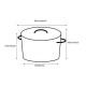 Kitchisimo Nerezový hrnec s poklicí Chef, 4,7 l, 20 cm - thumb (2)