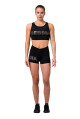 Dámské šortky Nebbia Intense Gold Print 828 black M - thumb (0)