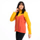 Dámská bunda Bergans  Microlight W Jacket Brick/Light Golden Yellow M - thumb (2)