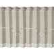 ArtFir Krátká záclona VERONICA P | béžová 150 x 60 cm - thumb (2)