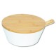 Kesper 32620 Mísa na salát s příborem a víkem, bílá, pr. 26 cm - thumb (0)