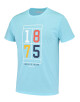 Pánské tričko Babolat  Exercise Vintage Tee Men Angel Blue Heather M - thumb (1)
