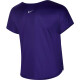 Dámské tričko Nike  Swoosh Run Top SS Purple XS - thumb (1)
