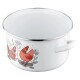 Emalia Pleszew Smaltovaný hrnec s poklicí Rubinka, 20 cm, 3,7 l - thumb (1)