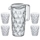 Koziol Karafa 1,6l + 4 x pohár 250mlCRYSTAL - thumb (0)