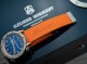 Silikonový řemínek Alexander Shorokhoff - oranžový - 20 mm - thumb (2)