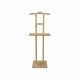 Bambusový stojan na oblečení s odkládací plochou Compactor Bamboo - 44,5 x 32 x 115 cm - thumb (0)