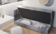 ArtBed Dětská postel COIMBRA III | šedá 90 x 200 cm - thumb (1)