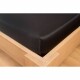 Kvalitex Saténové prostěradlo Luxury collection černá, 90 x 200 cm - thumb (1)