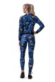 Nebbia legíny Mid Waist Ocean Power 566 modré - thumb (1)