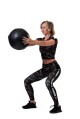 Nebbia Crop top Active 568 volcanic black - thumb (3)