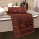 4Home Ručník Bamboo Premium tmavě hnědá, 30 x 50 cm, sada 2 ks - thumb (4)