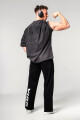 Pánské tepláky Nebbia  Gym Sweatpants NO SHORTCUTS Black XL - thumb (2)