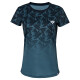 Dámské tričko Tecnifibre  X-Loop Tee Teal M - thumb (0)